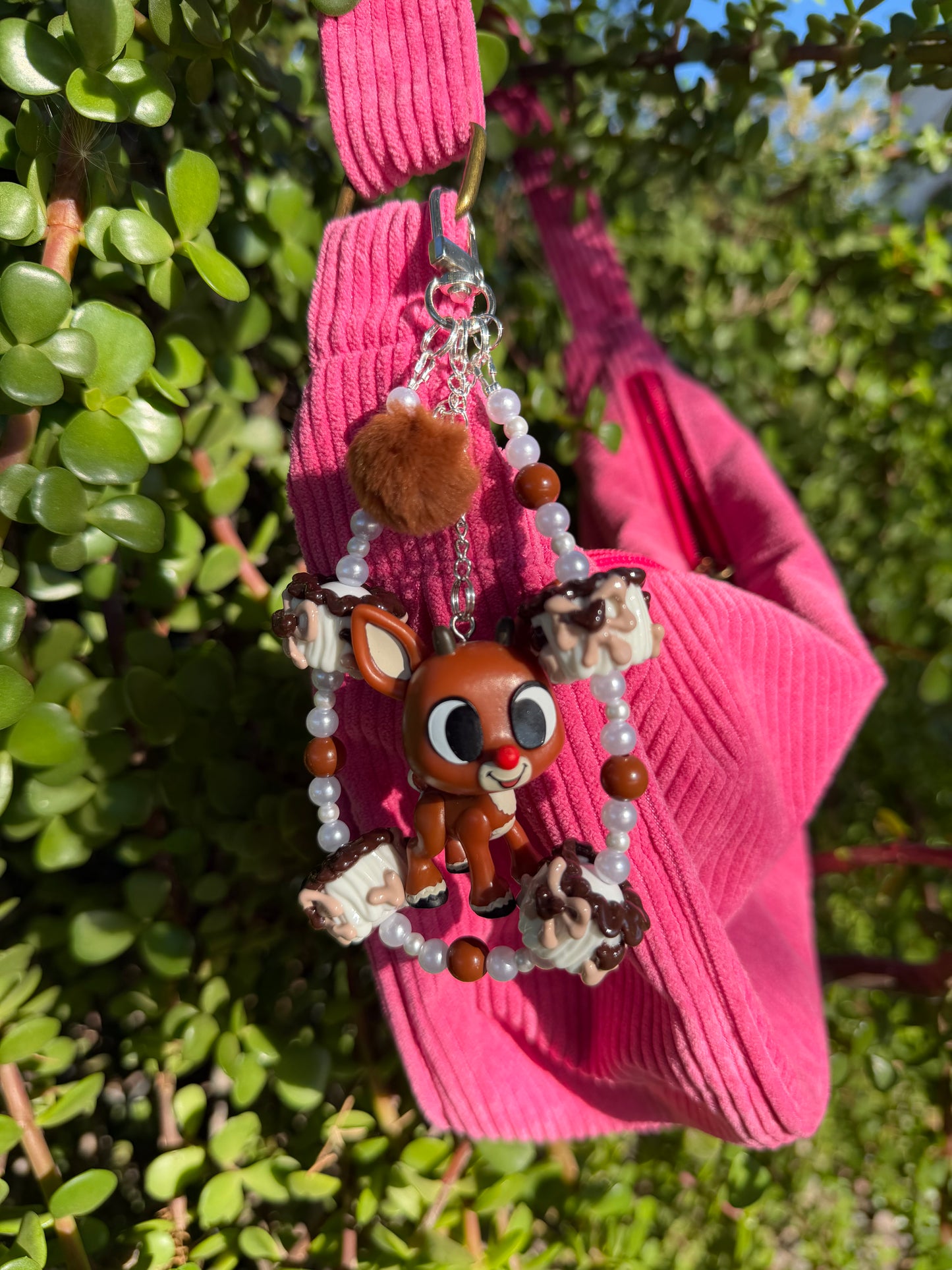 ✨Winter Reindeer Bag Charm✨