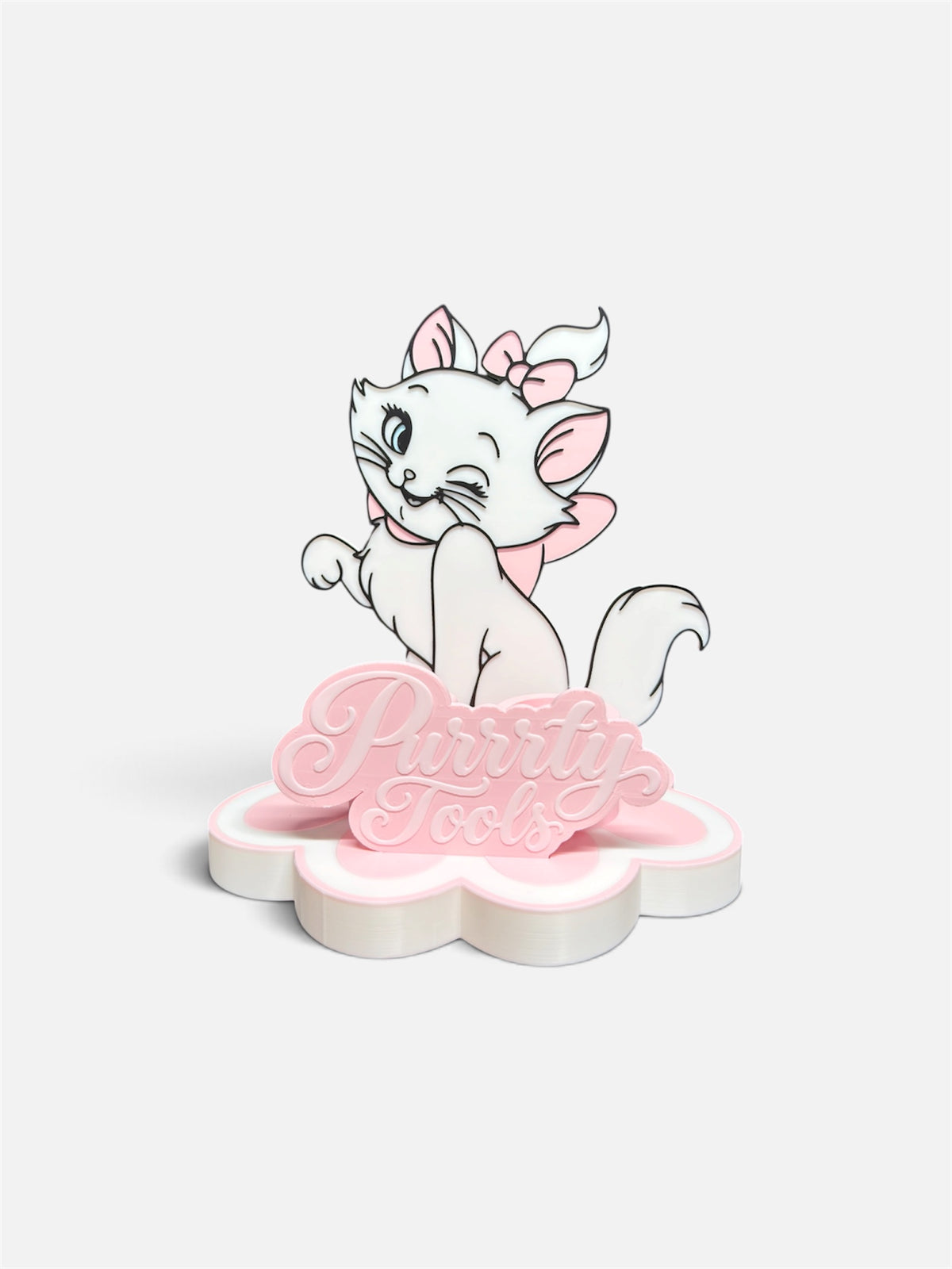 Purrty Tools - Kitty Inspired GLUE & DRILL HOLDER