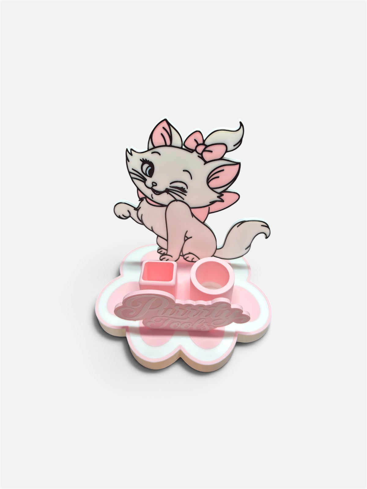Purrty Tools - Kitty Inspired GLUE & DRILL HOLDER